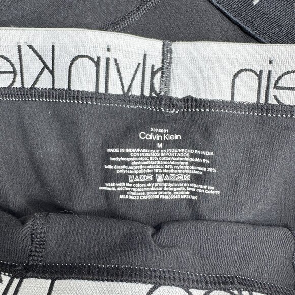 Calvin Klein Mens Medium Boxer Briefs Gay Underwear Black Lot Of 2 Pairs *Flaws* - Picture 2 of 4